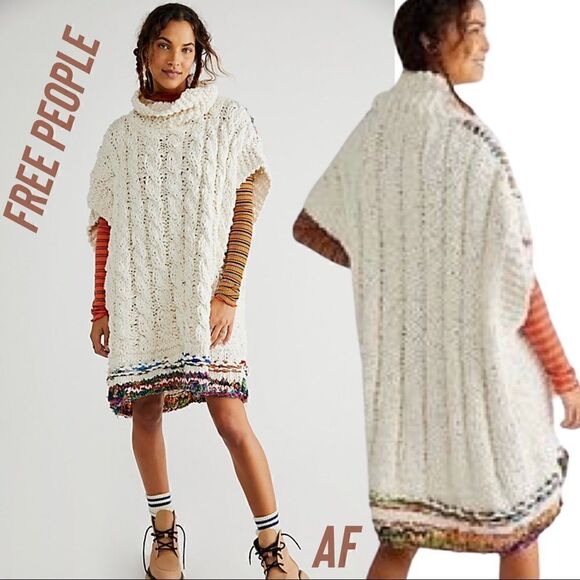 FREE PEOPLE SARI NOT SARI SWEATER NEW SIZE XS/S UNIQUE#2 - Picture 1 of 12